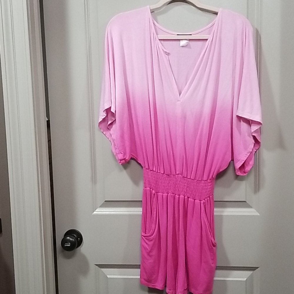 Venus Pink Ombre Romper